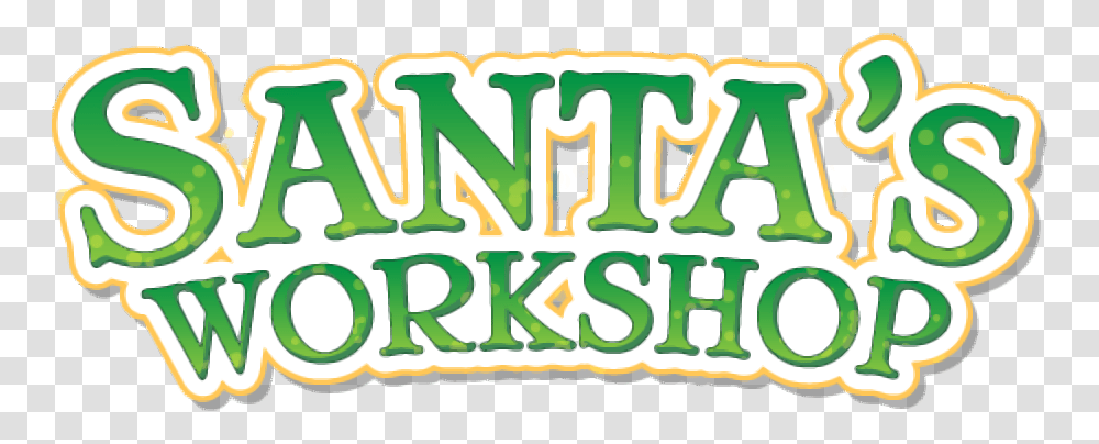 Santa Workshop Logo Clipart Printable Santa's Workshop Sign, Food, Plant, Produce Transparent Png