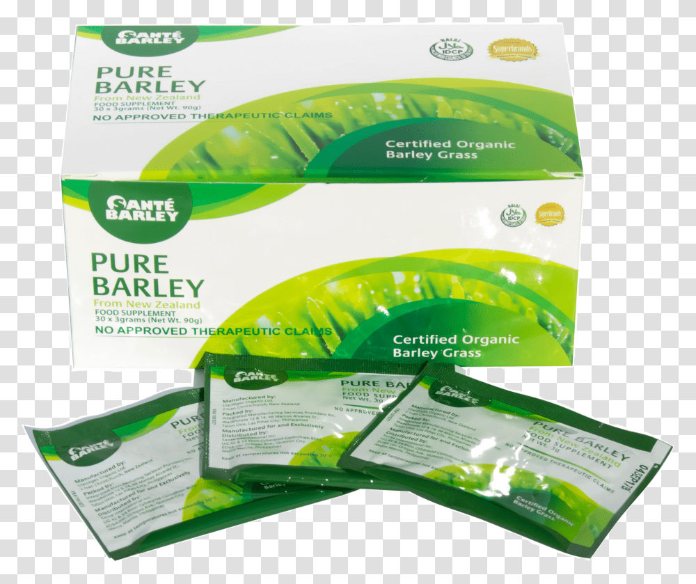 Sante Pure Barley Juice, Flyer, Poster, Paper, Advertisement Transparent Png