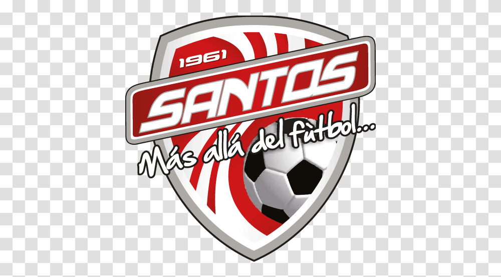 Santos De Gupiles Football Logo Design Typography Santos De Guapiles, Sport, Team Sport, Symbol, Advertisement Transparent Png