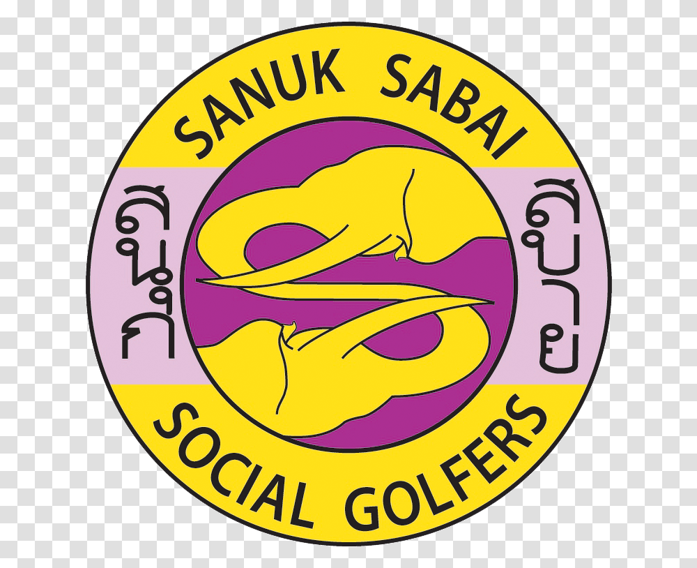 Sanuk Sabai Golfers Chiang Mai Thailand Language, Logo, Symbol, Trademark, Badge Transparent Png