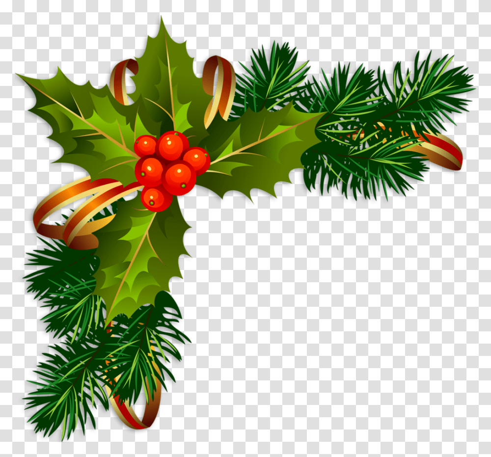 Sapins Branches De Sapins Christmas Tree Abeto Con Background Christmas Holly, Plant, Leaf, Fruit, Food Transparent Png