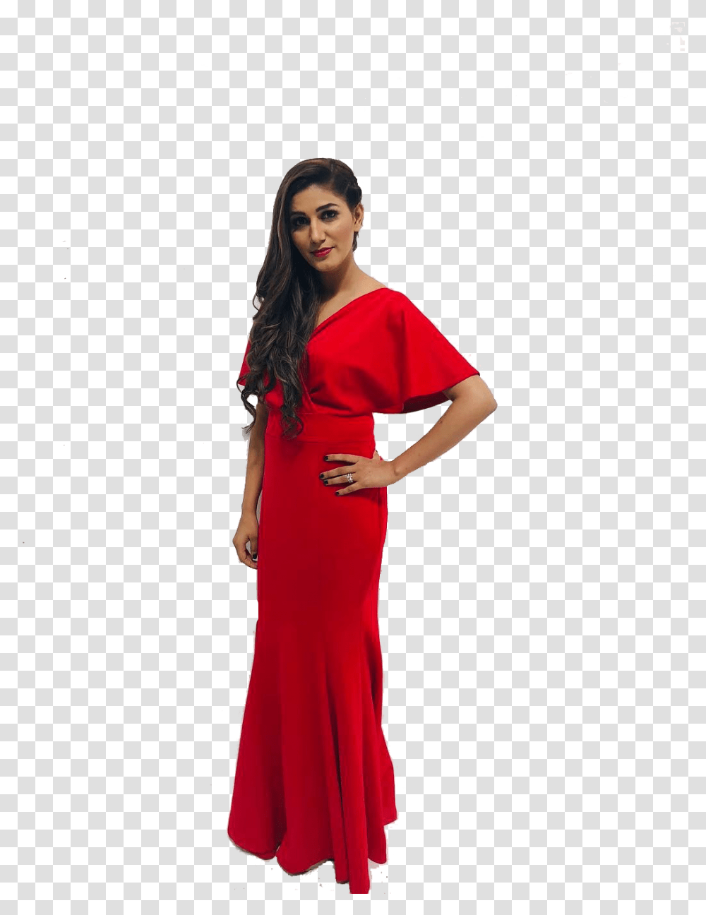 Sapna Choudhary Photo Background Sapna Choudhary Hot Emages, Dress, Sleeve, Female Transparent Png