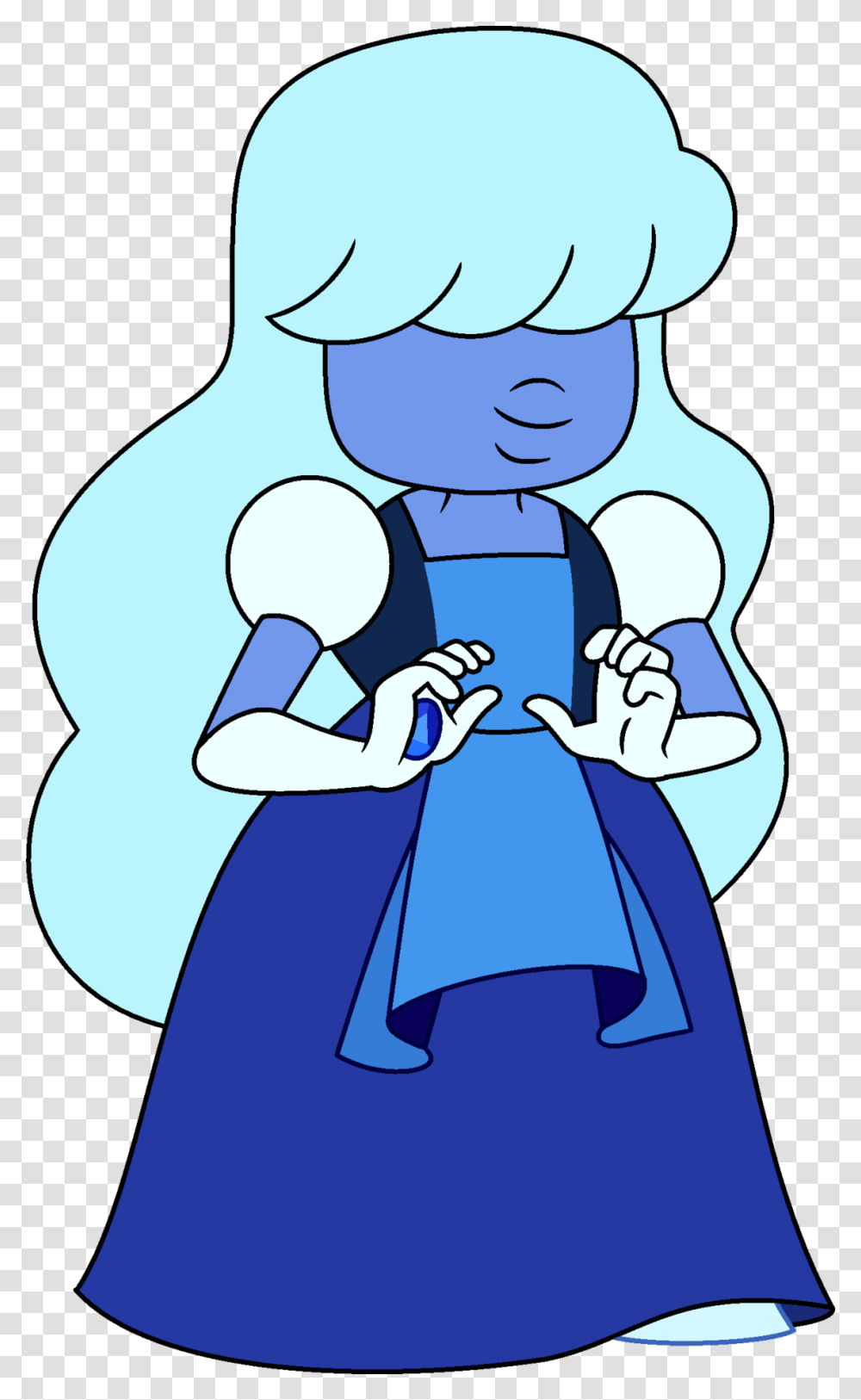 Sapphire From The Crystal Gems, Hand, Washing, Cleaning, Network Transparent Png
