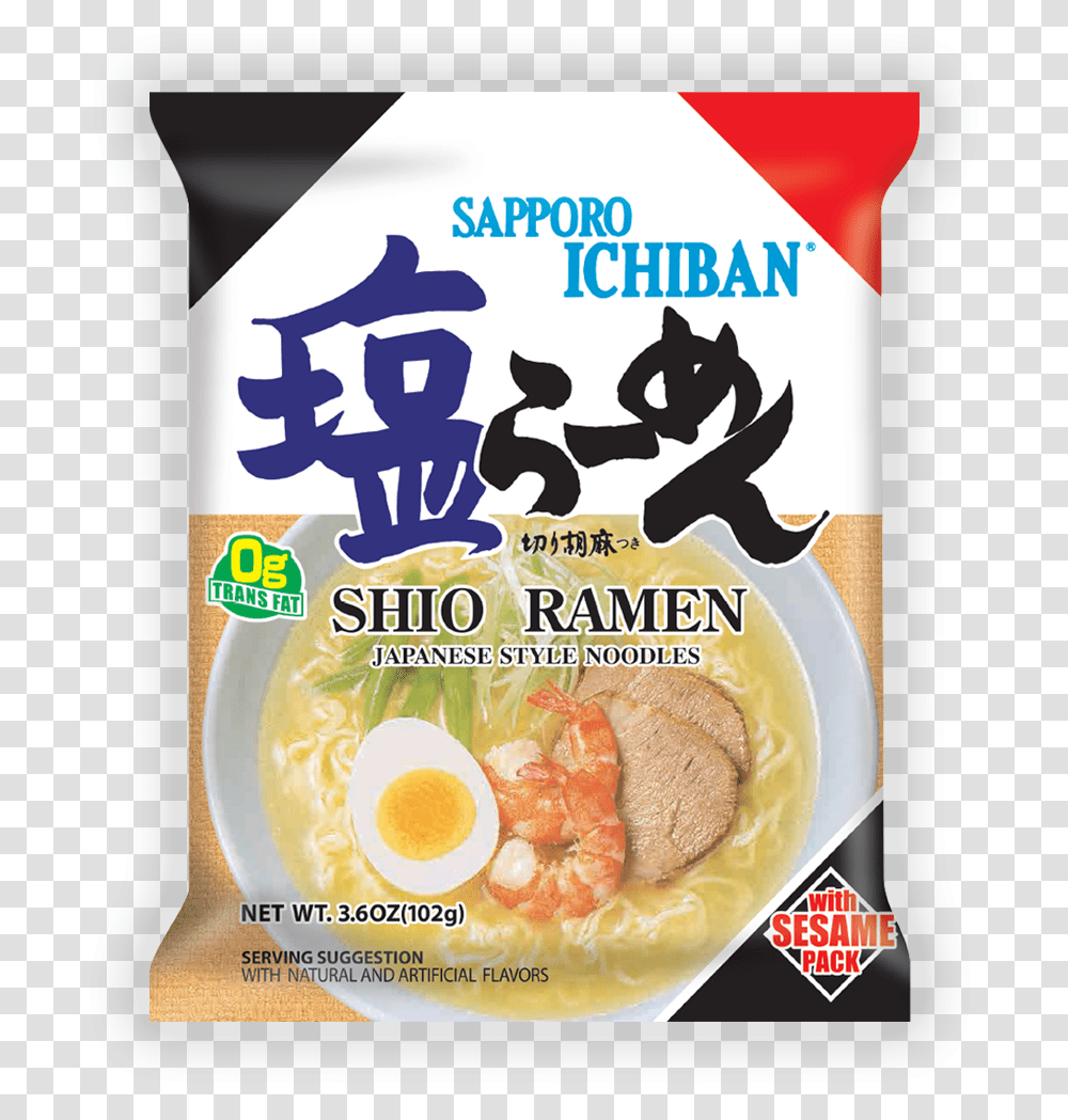 Sapporo Ichiban Ramen, Food, Poster, Advertisement, Pasta Transparent Png