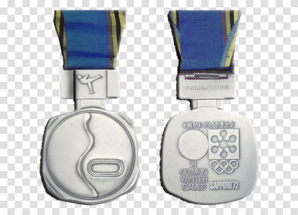 Sapporo Winter Winner S Medal 1972 Sapporo Winter 1972 Winter Olympics Medal, Brush, Tool, Wristwatch, Cosmetics Transparent Png