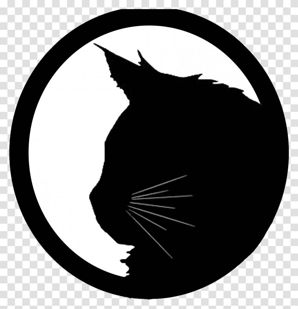 Sara Sims Black Cat, Pet, Mammal, Animal, Stencil Transparent Png