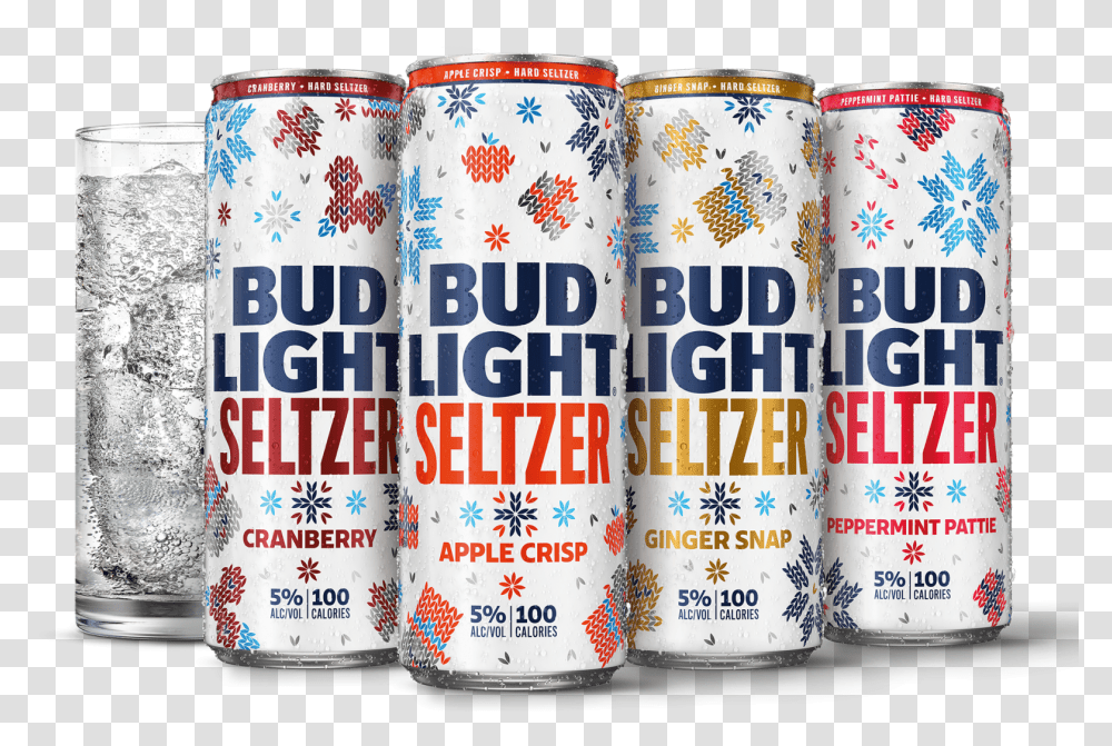 Sarah Greenlee Dribbble Bud Light Ugly Sweater Seltzer, Tin, Can, Beverage, Drink Transparent Png