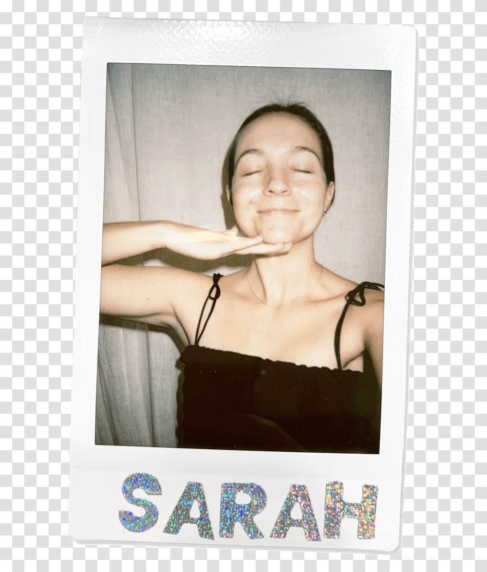 Sarah La Vie Picture Frame, Face, Person, Female, Portrait Transparent Png