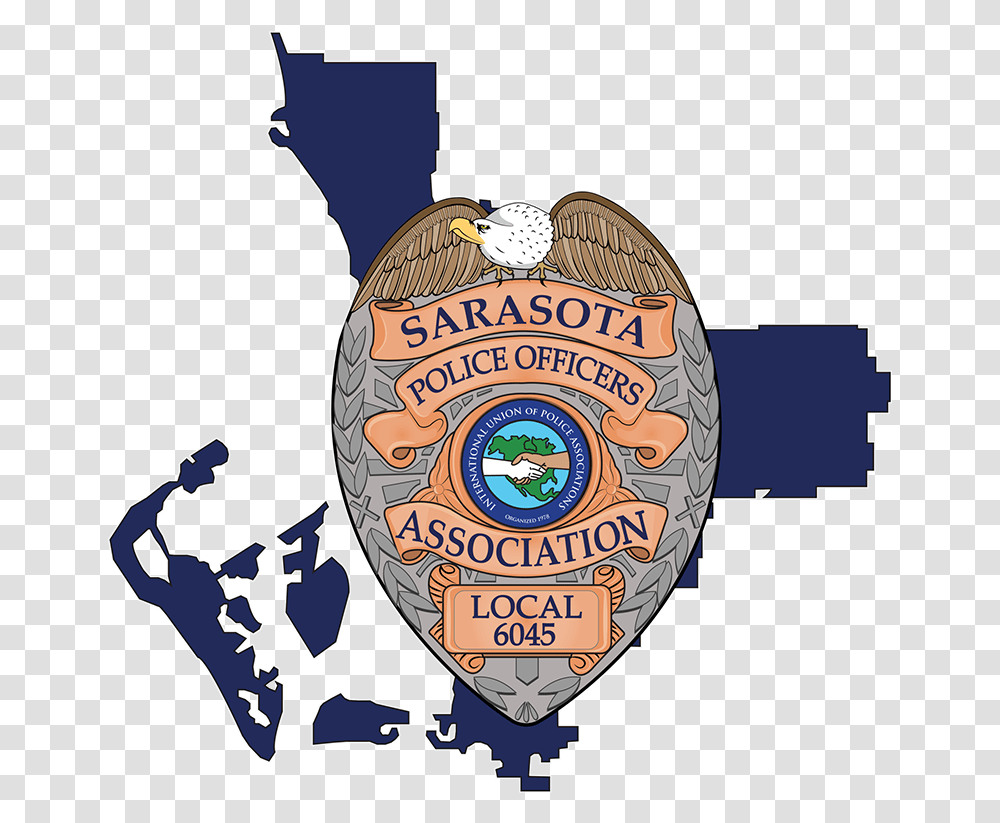 Sarasota Police Department Badge, Logo, Trademark Transparent Png