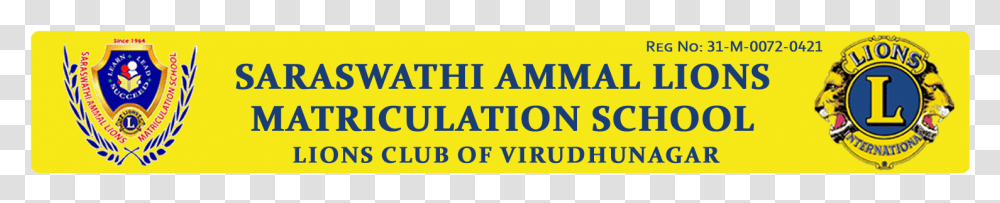 Saraswathi Ammal Lions Matriculation School Virudhunagar, Word, Alphabet Transparent Png