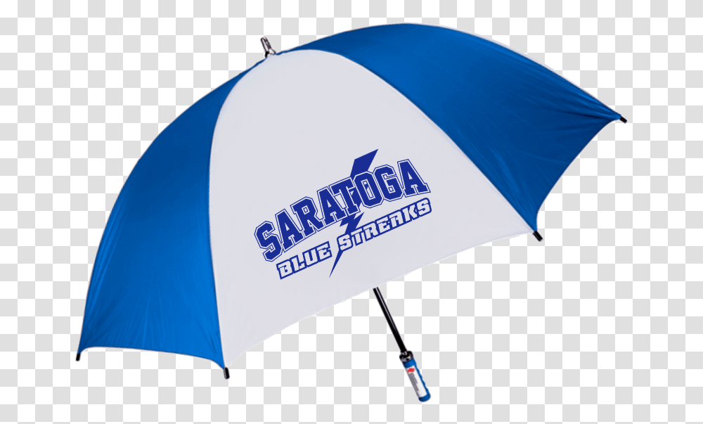 Saratoga Blue Streaks Umbrella, Canopy, Apparel, Tent Transparent Png
