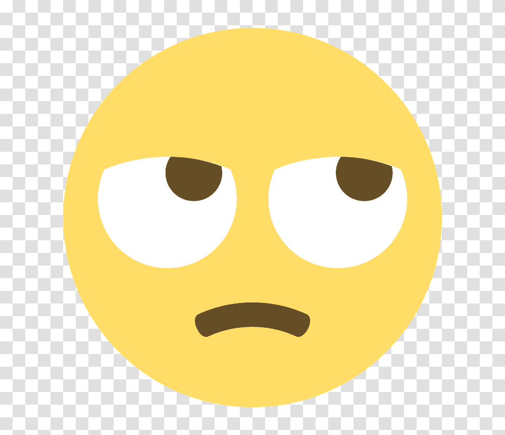 Sarcastic Smiley Face Cry Free Clipart Finders Rolling Eyes Emoji Facebook, Angry Birds, Pac Man Transparent Png