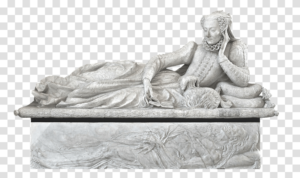 Sarcophagus Coffin Grave Valentina Balbiani Marble Germain Pilon Catherine De Medici Pilon, Statue, Sculpture, Person Transparent Png