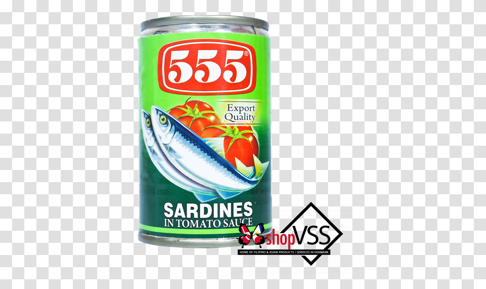 Sardines In Tomato Sauce 155gId Cloud 751 555 Sardines In Tomato Sauce, Tin, Can, Food, Beverage Transparent Png