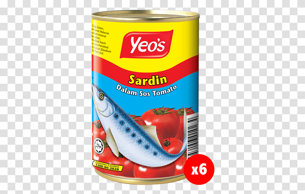 Sardines In Tomato Sauce, Plant, Food, Vegetable, Tin Transparent Png