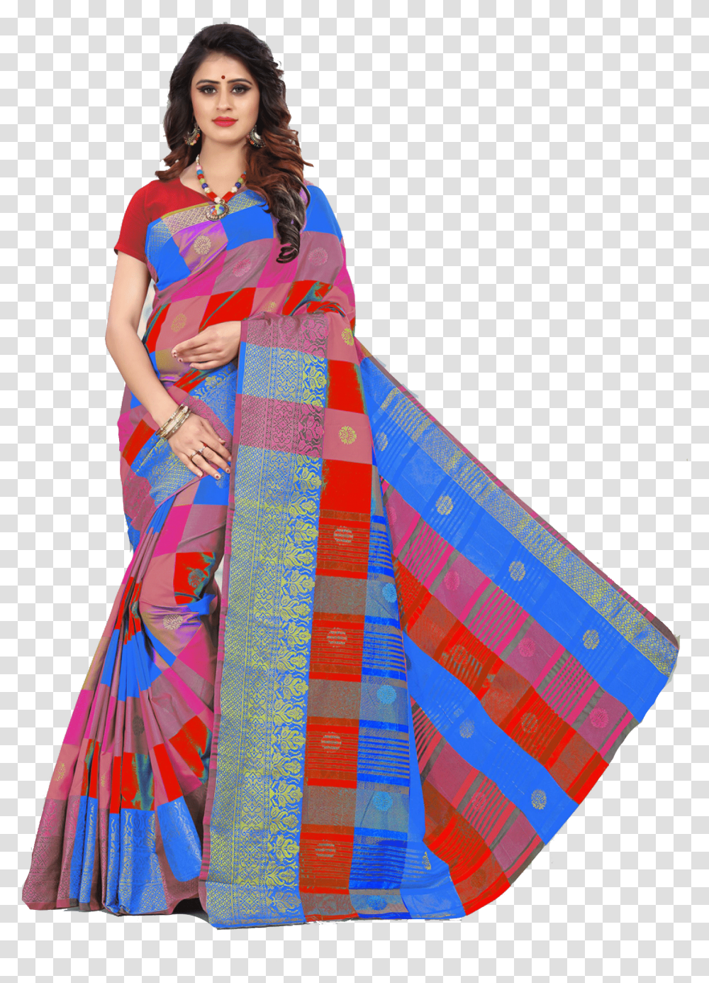 Sarees Images Saree, Apparel, Sari, Silk Transparent Png