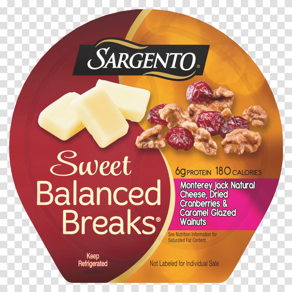 Sargento Sweet Balanced Breaks Monterey Jack Natural Sargento Sweet Balanced Breaks, Advertisement, Poster, Food, Flyer Transparent Png