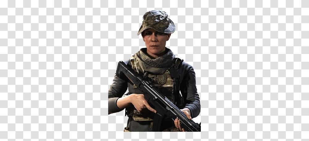 Sas Charly Cod Tracker Cod Charly, Person, Gun, Weapon, Military Transparent Png