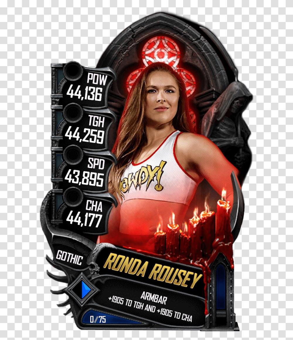 Sasha Banks Army Wwe Supercard Wwe Supercard Roman Reigns Gothic, Person, Human, Advertisement, Poster Transparent Png