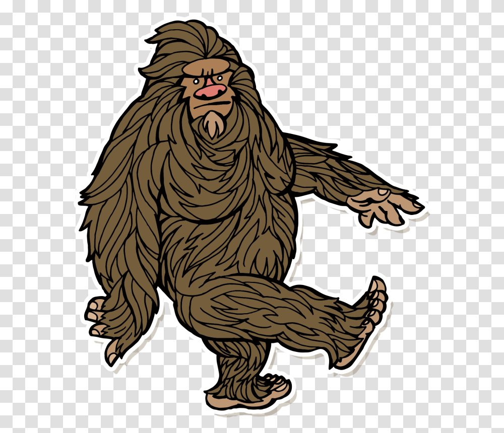 Sasquatch Clip Art, Tiger, Wildlife, Mammal, Animal Transparent Png