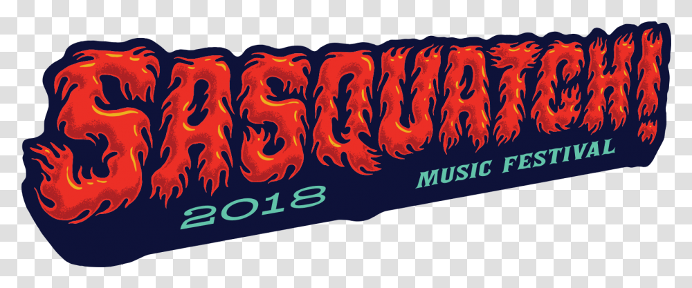 Sasquatch Logos For Music Festivals, Text, Alphabet, Word, Banner Transparent Png