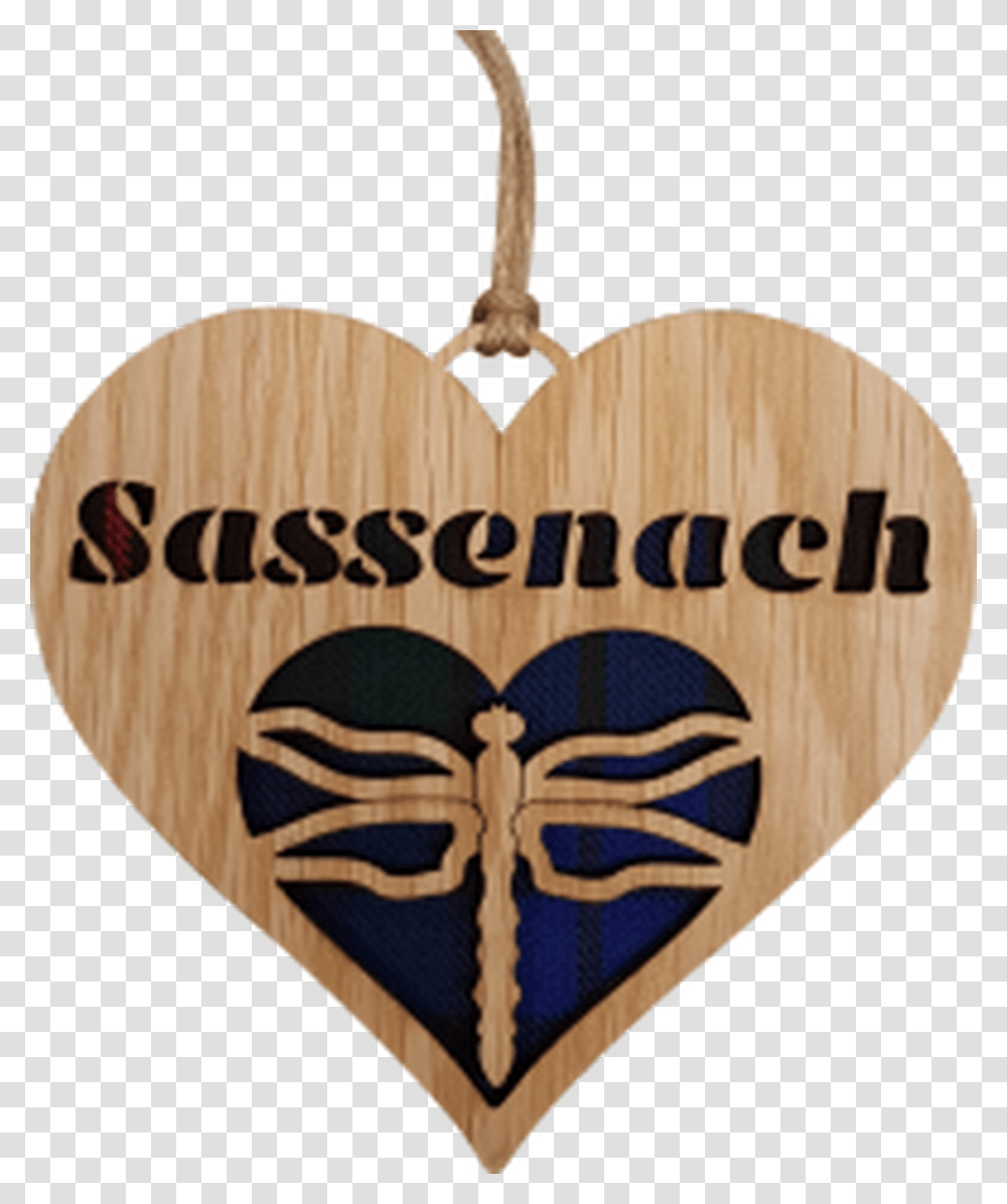 Sassenach Heart Plaque Emblem, Logo, Trademark, Rug Transparent Png