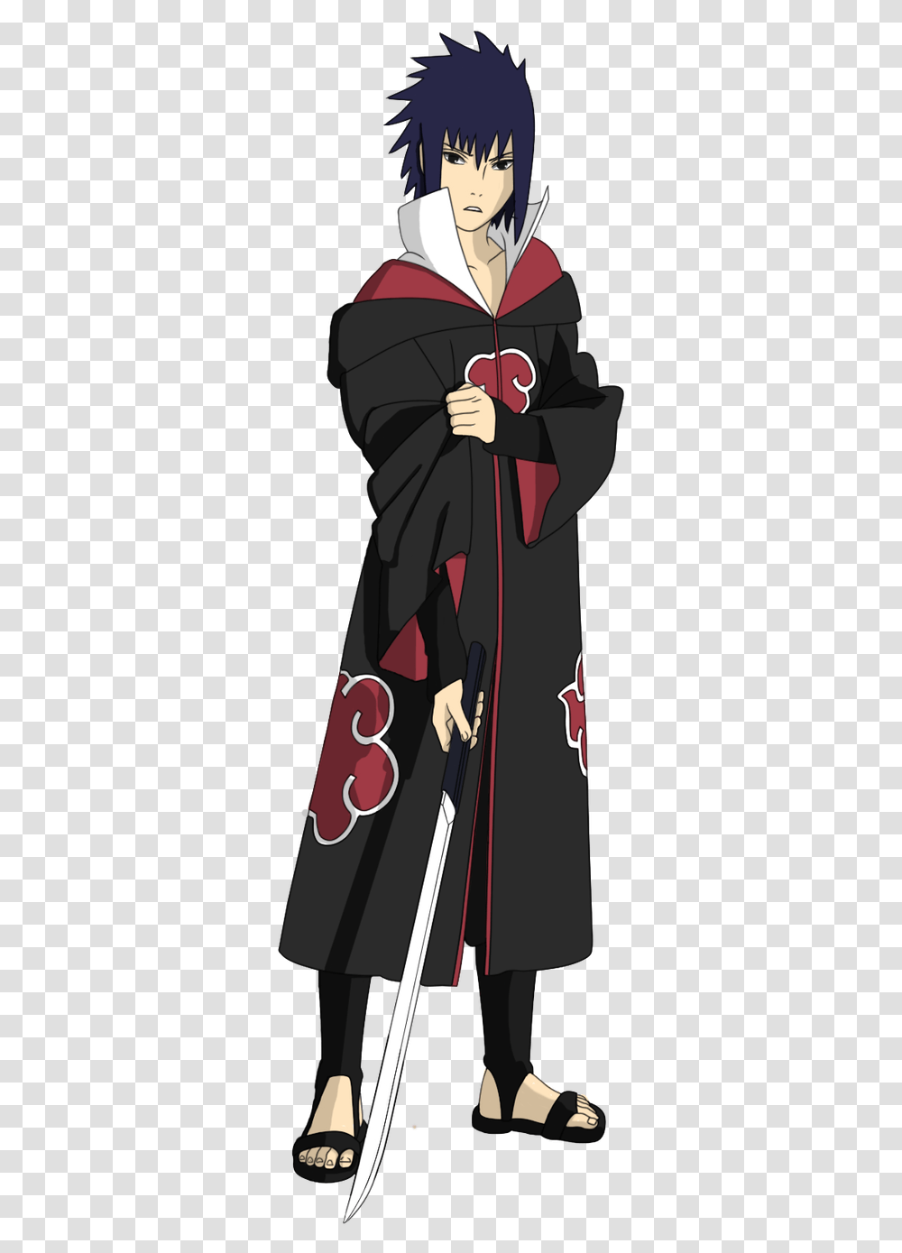 Sasuke Chidori Sasuke Uchiha Akatsuki, Apparel, Fashion, Cloak Transparent Png