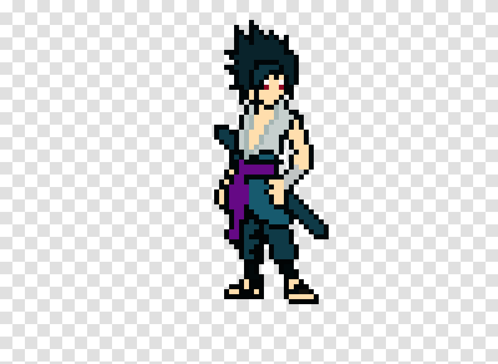 Sasuke Pixel Art Maker, Urban, Costume Transparent Png