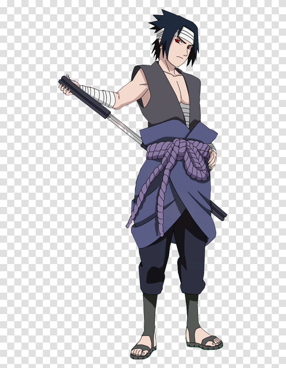 Sasuke Uchiha Full Body Sasuke Vs Itachi Outfit, Ninja, Person, Human, Costume Transparent Png