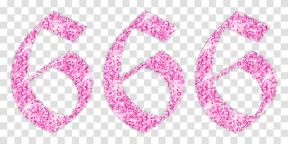 Satan Devil Pink Sticker Colorfulness, Number, Symbol, Text, Alphabet Transparent Png