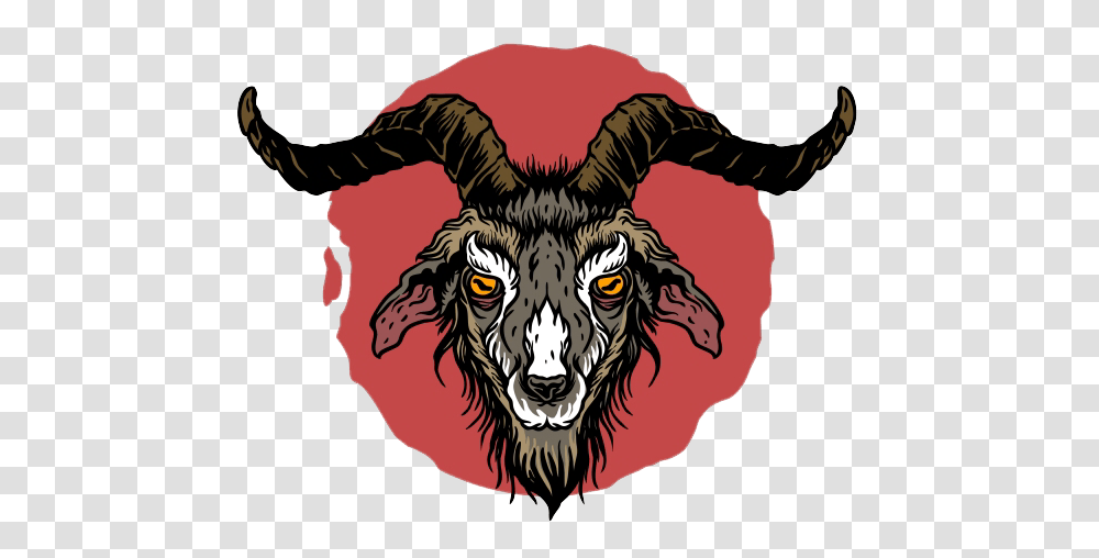 Satan Goat 666 Satanic Satanist Satans Devil Satan Goat, Mammal, Animal, Person, Zebra Transparent Png