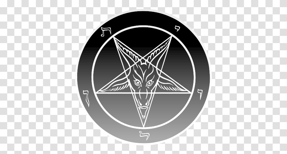 Satan Sigil Of Baphomet Pentagram Sacrificial Circle, Symbol, Star Symbol, Logo, Trademark Transparent Png
