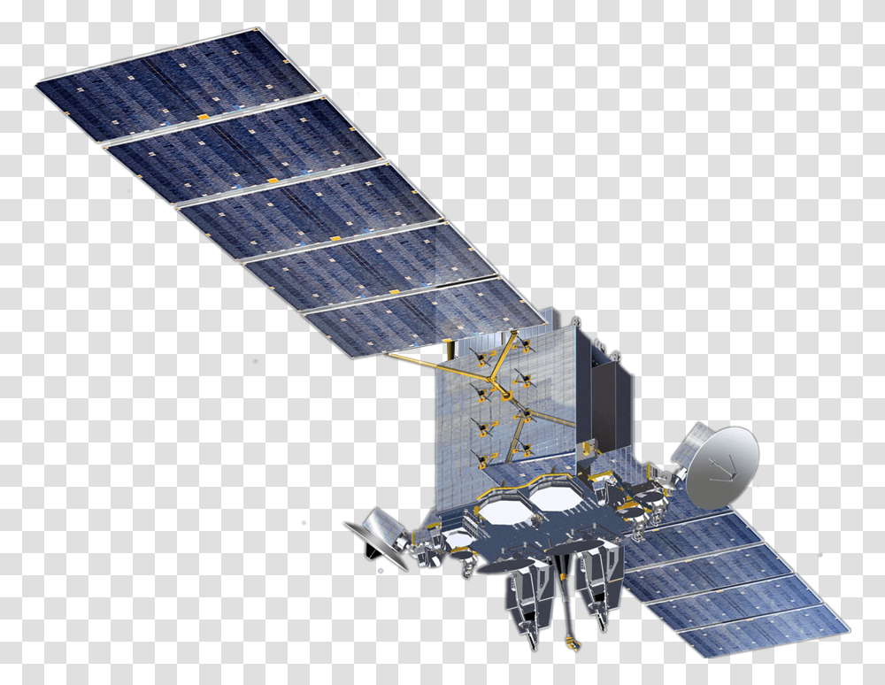 Satellite Aehf Satellite, Electrical Device, Solar Panels Transparent Png