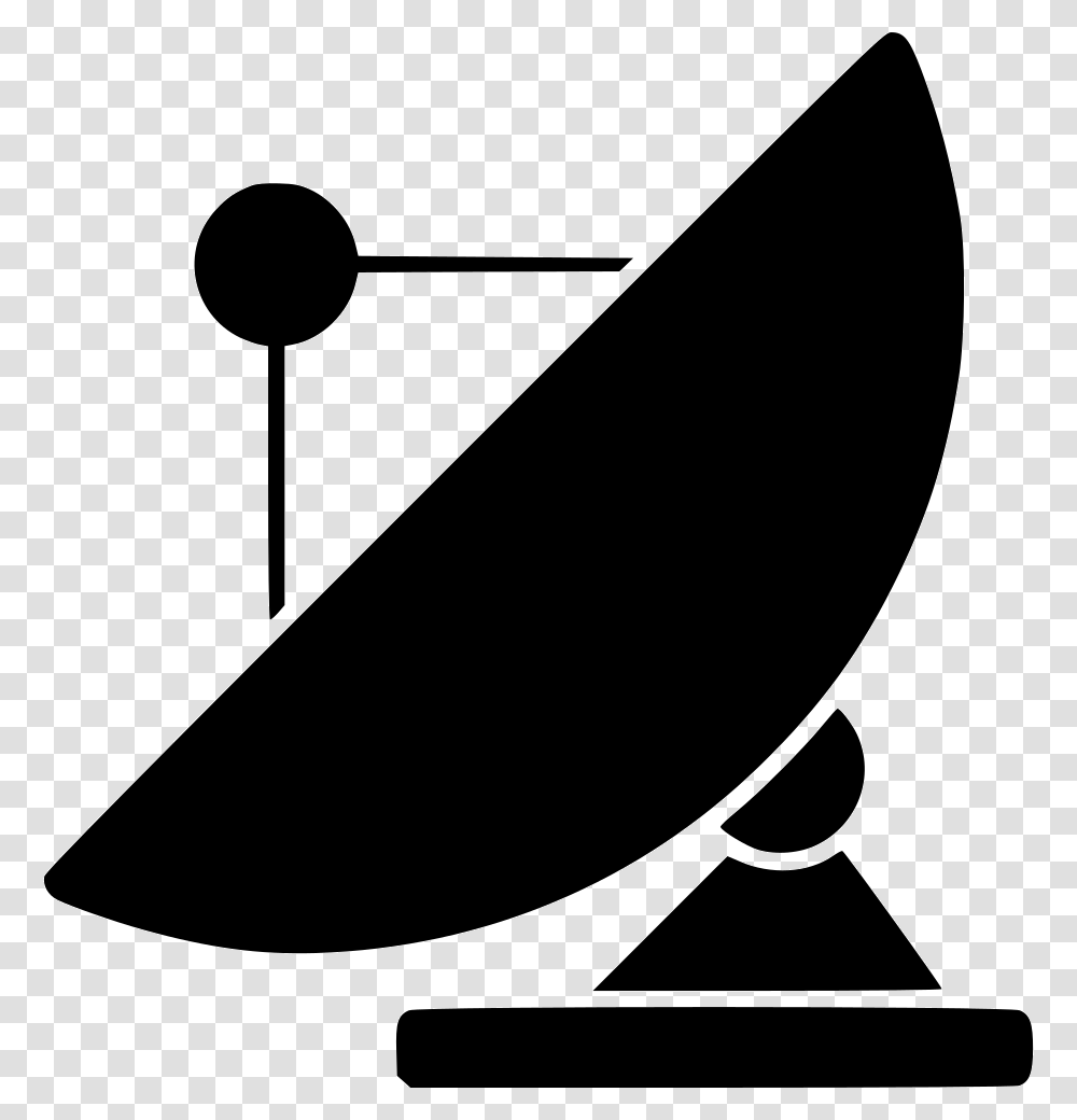 Satellite Antena Illustration, Silhouette, Sundial, Triangle, Stencil Transparent Png