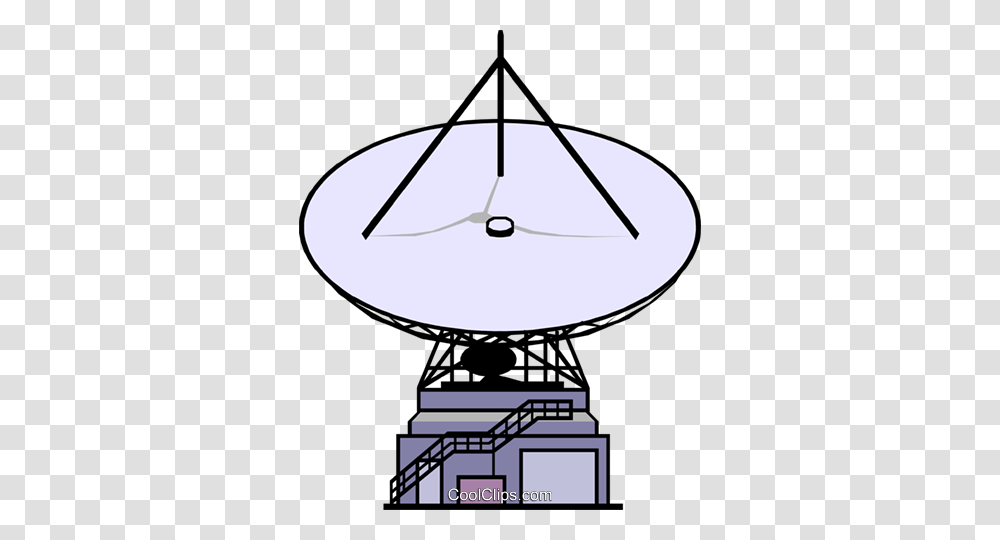 Satellite Dish Royalty Free Vector Clip Art Illustration, Lamp, Electrical Device, Antenna, Radio Telescope Transparent Png