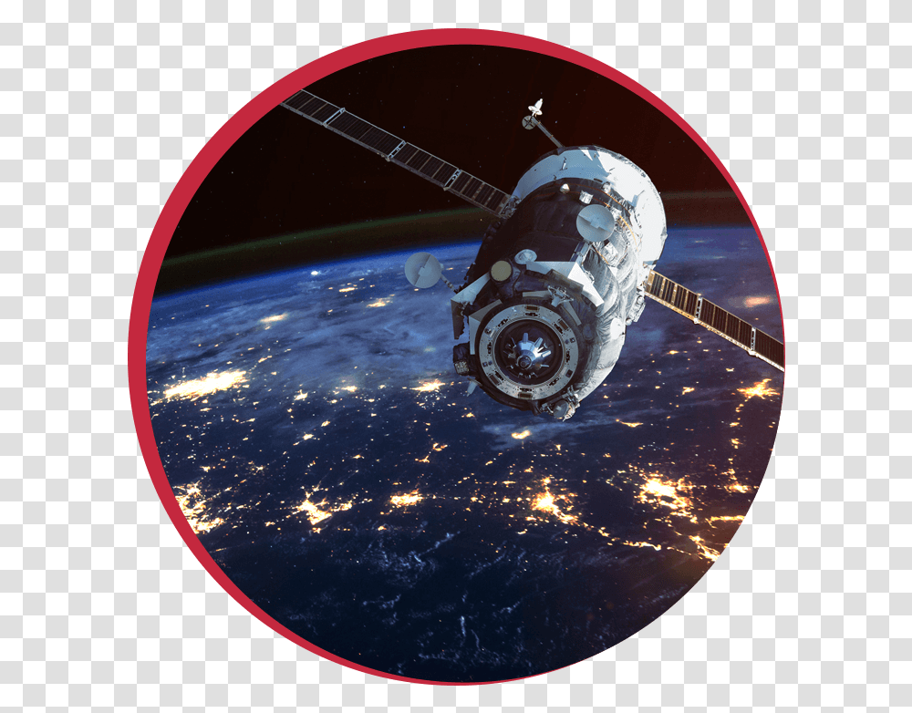 Satellite Images Aerospace, Wheel, Machine, Space Station, Spaceship Transparent Png