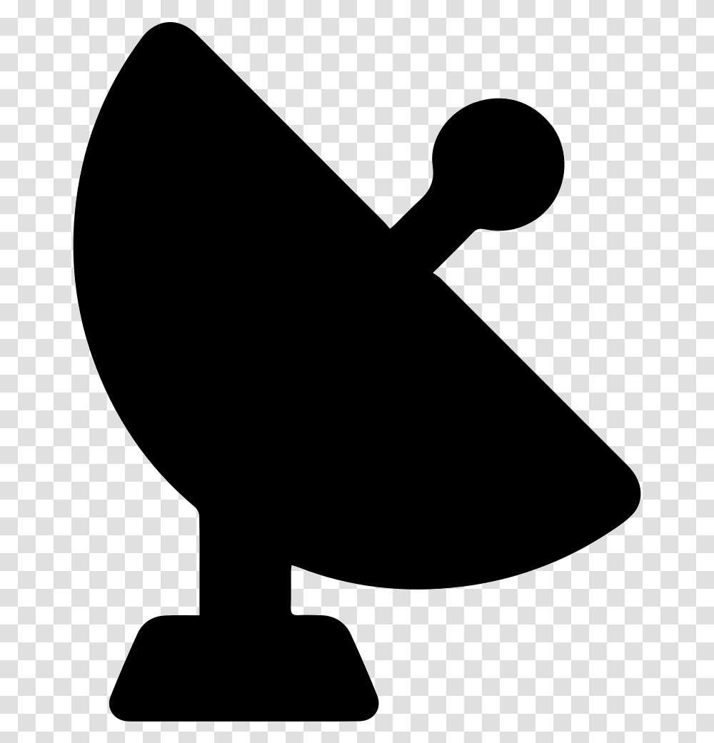 Satellite Silhouette At Getdrawings Communication Equipment Icon, Axe, Tool, Stencil, Brick Transparent Png