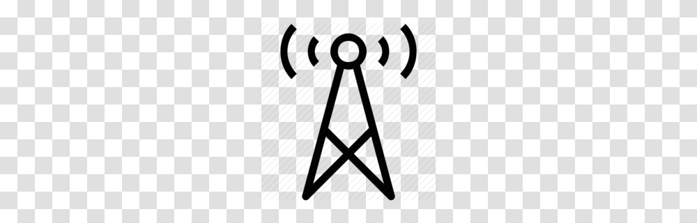 Satellite Tower Clipart, Triangle, Compass Math, Lighting, Silhouette Transparent Png