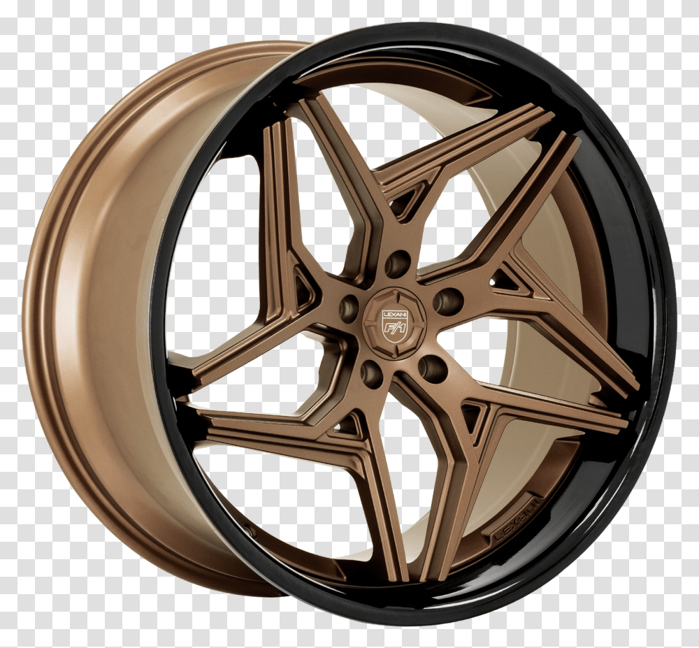 Satin Bronze And Black With Ss Lip, Wheel, Machine, Tire, Alloy Wheel Transparent Png