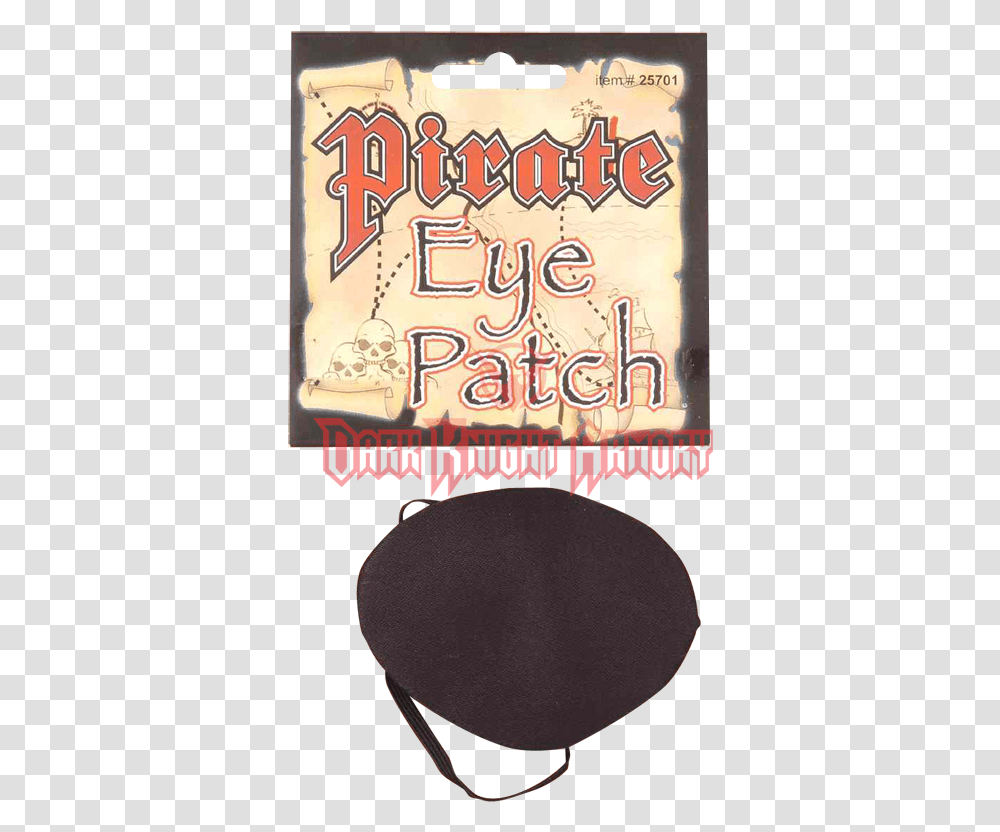 Satin Pirate Eye Patch Eyepatch, Alphabet, Book, Novel Transparent Png
