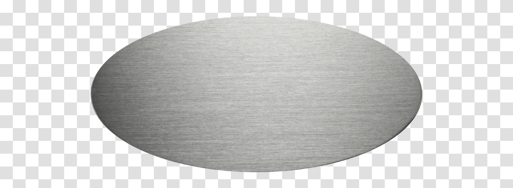 Satin Silver Aluminum Ovals Coffee Table, Rug, Aluminium Transparent Png