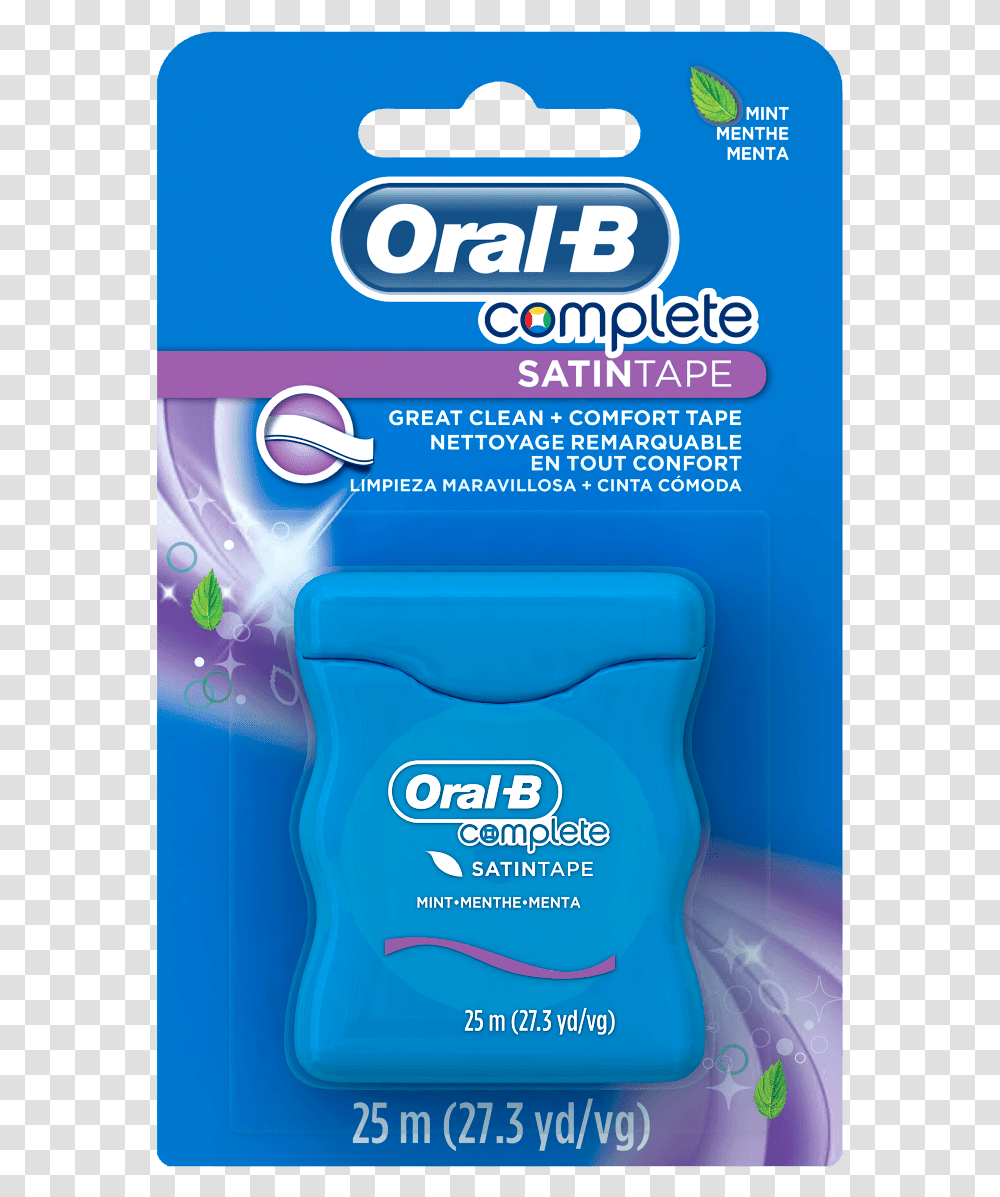 Satin Tape Oral B, Bottle, Cosmetics, Soap Transparent Png