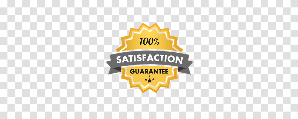 Satisfaction Guarantee Logo, Trademark, Badge Transparent Png