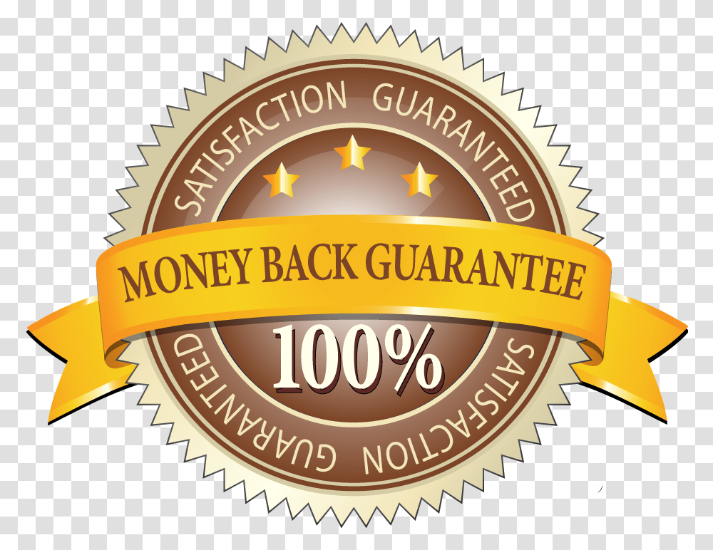 Satisfaction Guarantee Label, Logo, Trademark Transparent Png