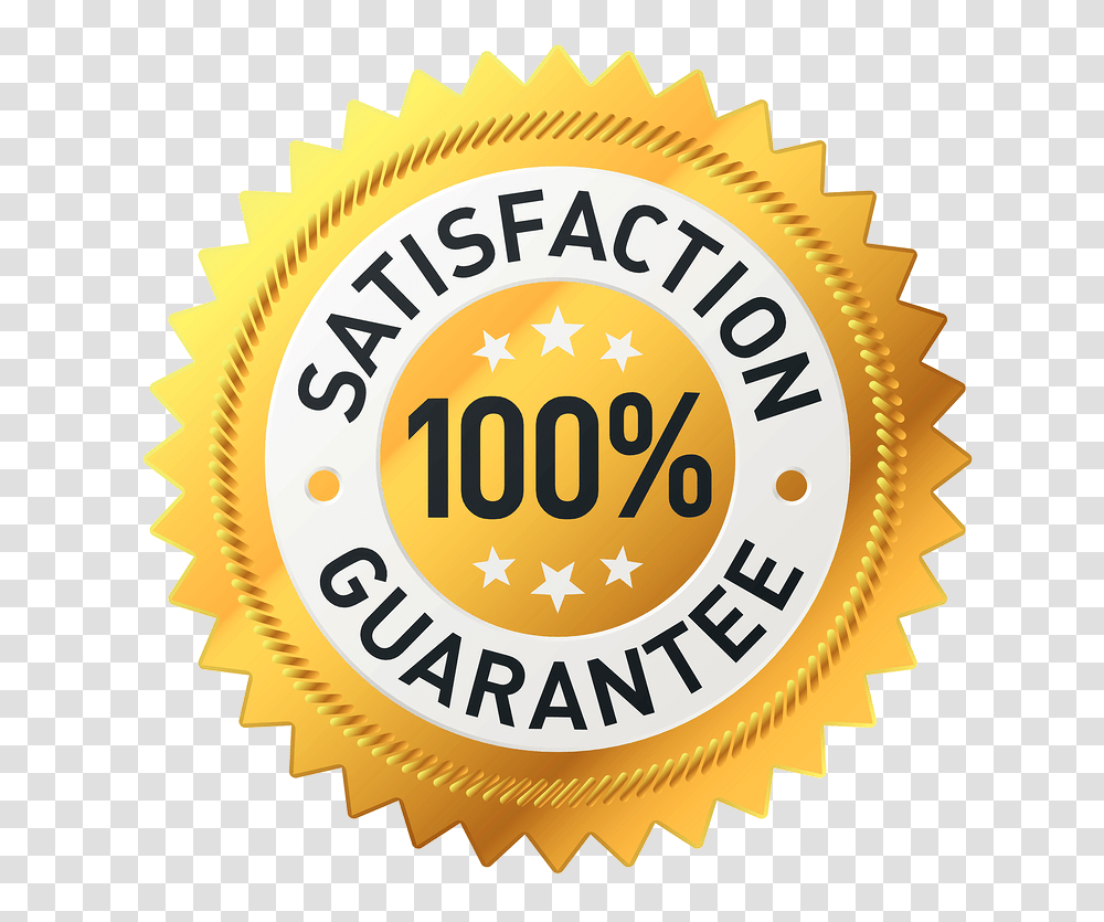 Satisfaction Guarantee Mousepad Satisfaction Guarantee Logo, Label, Text, Symbol, Trademark Transparent Png