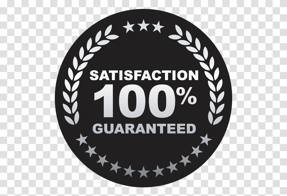 Satisfaction Guaranteed Badge 100 Satisfaction Guarantee Icon, Label, Rug Transparent Png