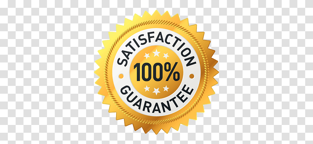 Satisfaction Guaranteed Ispeaksocial 100 Satisfaction Guarantee, Label, Text, Poster, Advertisement Transparent Png