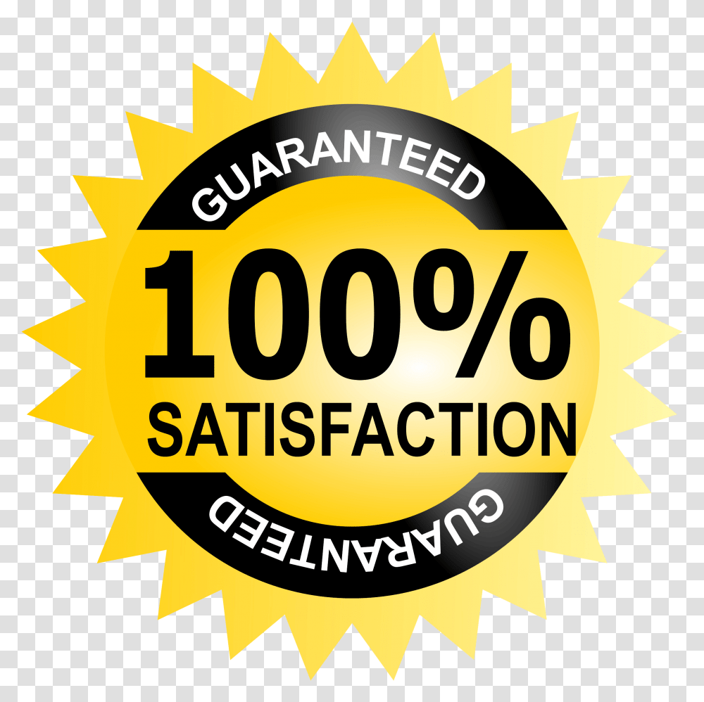 Satisfaction Guaranteed, Label, Paper, Poster Transparent Png