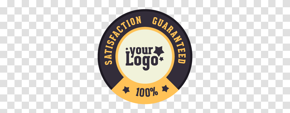 Satisfaction Guaranteed Logo Template 100 Guarantee, Label, Text, Symbol, Sticker Transparent Png