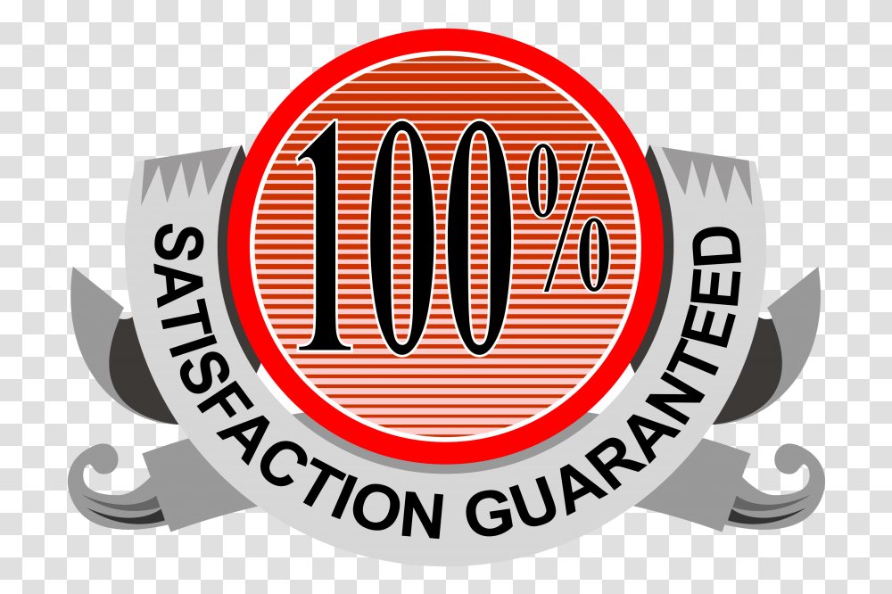 Satisfaction Guaranteed Now Circle, Label, Logo Transparent Png